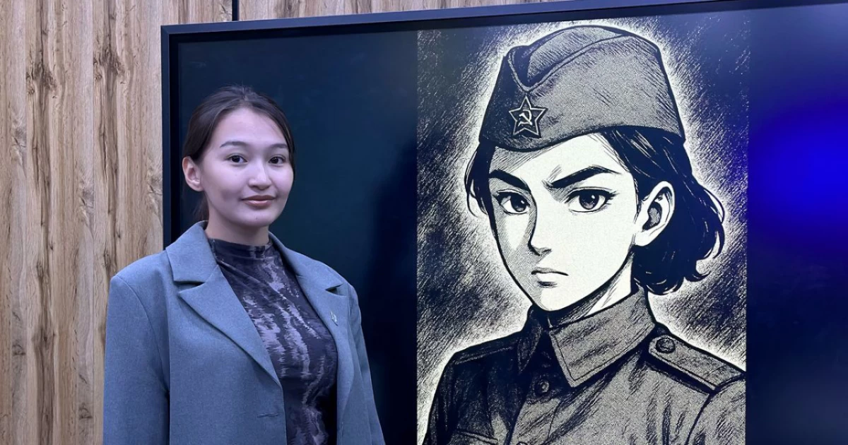Ақтөбелік студент Әлия Молдағұлова туралы комикс жасады