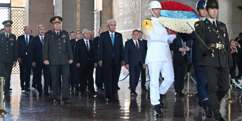 Президент Түркия Республикасында ресми сапарда