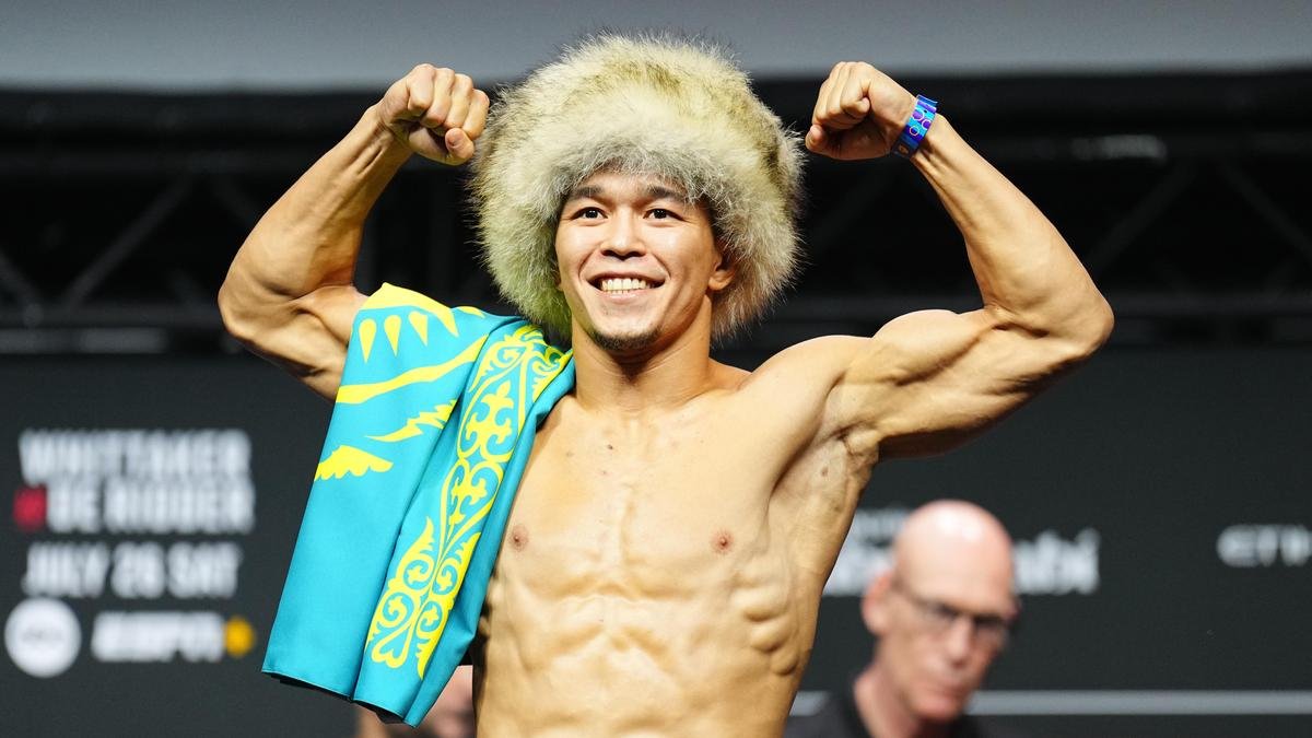 Асу Алмабаев UFC турниріндегі бесінші жеңісіне қол жеткізді