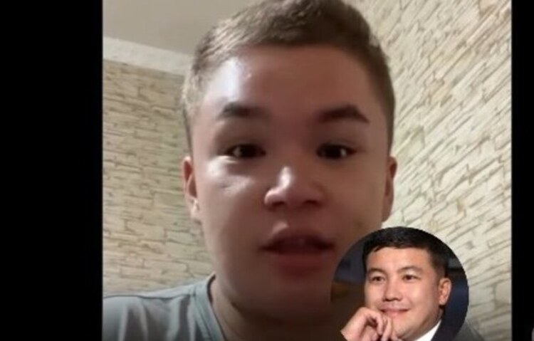 «Қабатовтың ұлымын»: Әлеуметтік желіде әзілкешке ұқсайтын жігіт мәлімдеме жасады