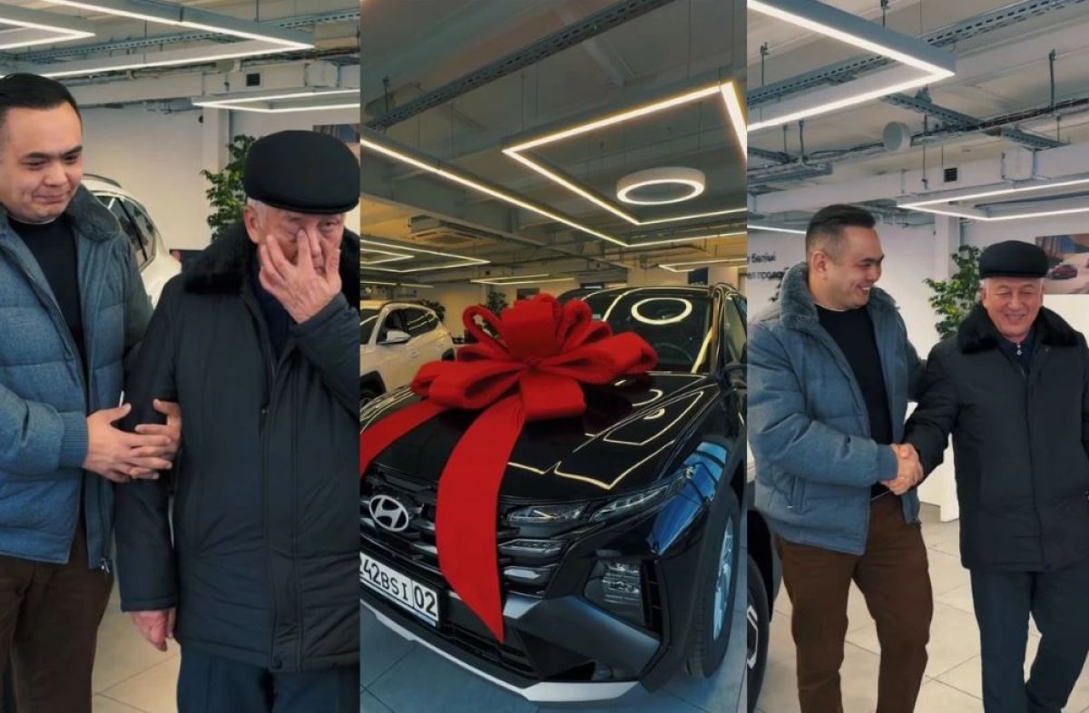 «Әкенің орны бөлек»: Жан Ахмадиев қайын атасын жылатты (ВИДЕО)