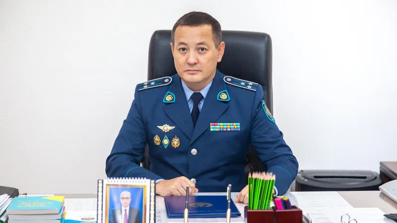Шымкенттің полиция департаментіне жаңа басшы келді