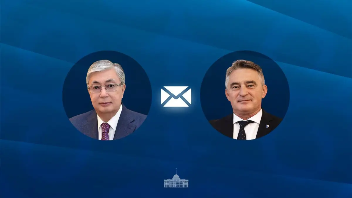Тоқаев Босния және Герцеговинаның төралқа төрағасын Тәуелсіздік күнімен құттықтады