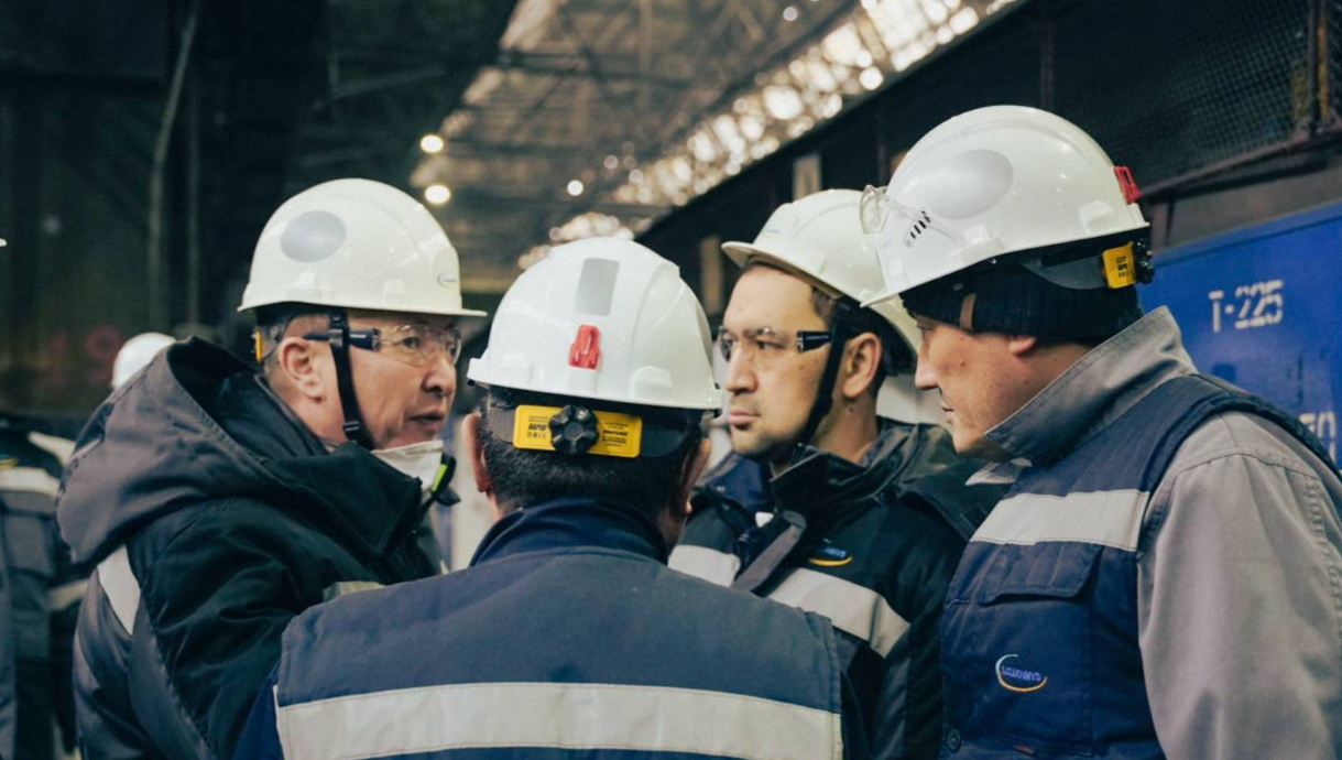 Руслан Өскенәлі Балқаш өндірістік алаңындағы жобалармен танысты
