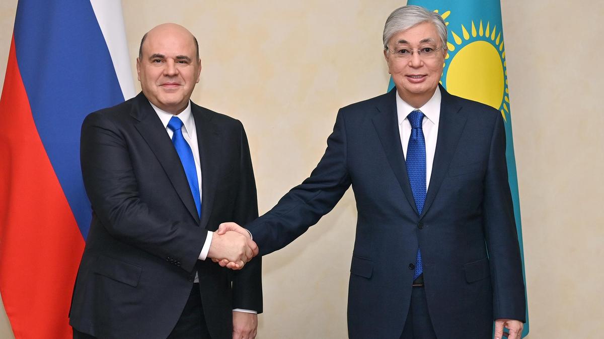 Тоқаев Ресей премьер-министрі Михаил Мишустинмен кездесті