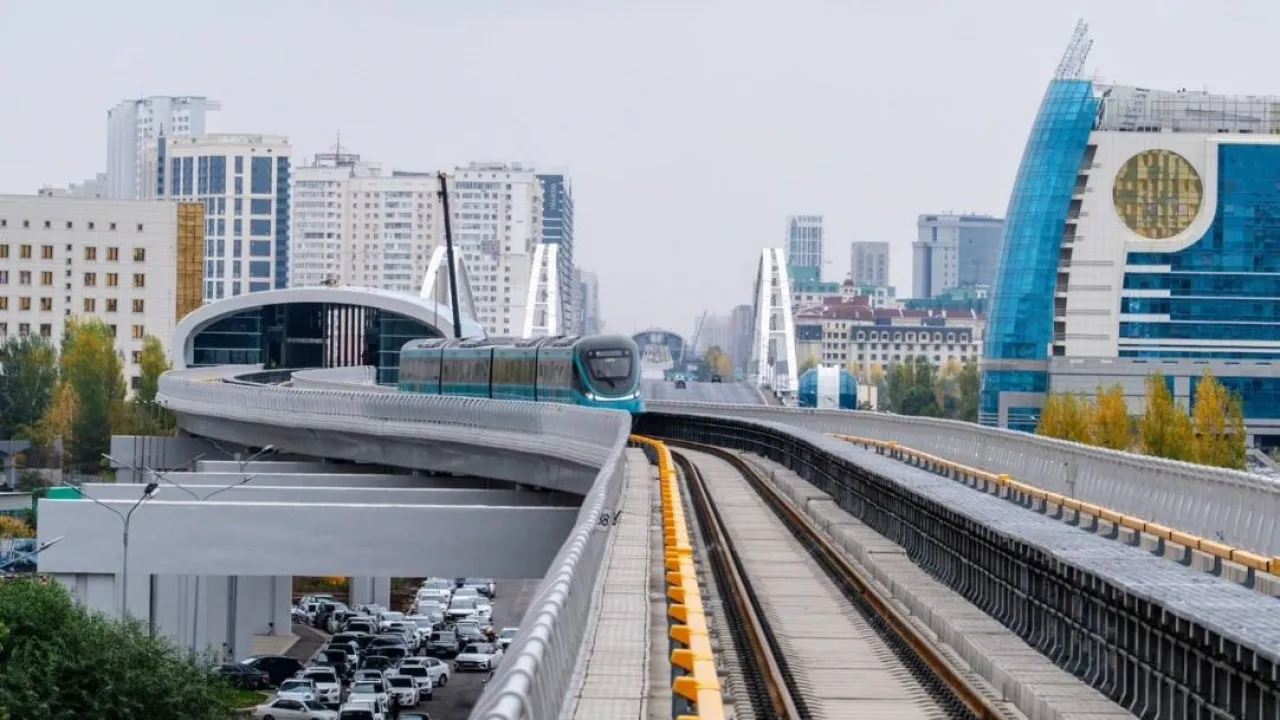 Астанадағы LRT екі аптада 1 миллион жолаушы тасымалдады