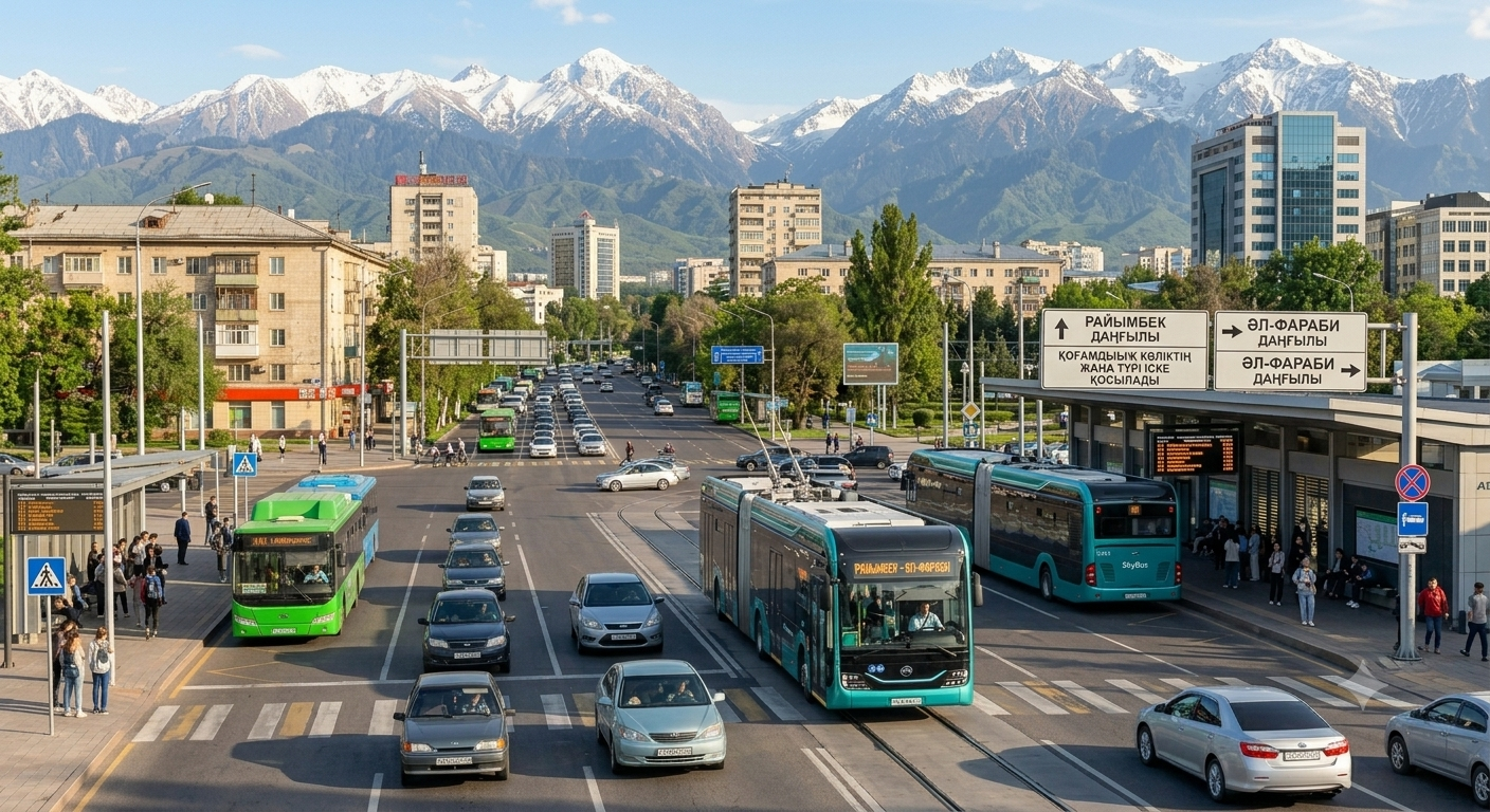Алматыда 42 шақырымдық SkyTrain монорельс жүйесі салынады