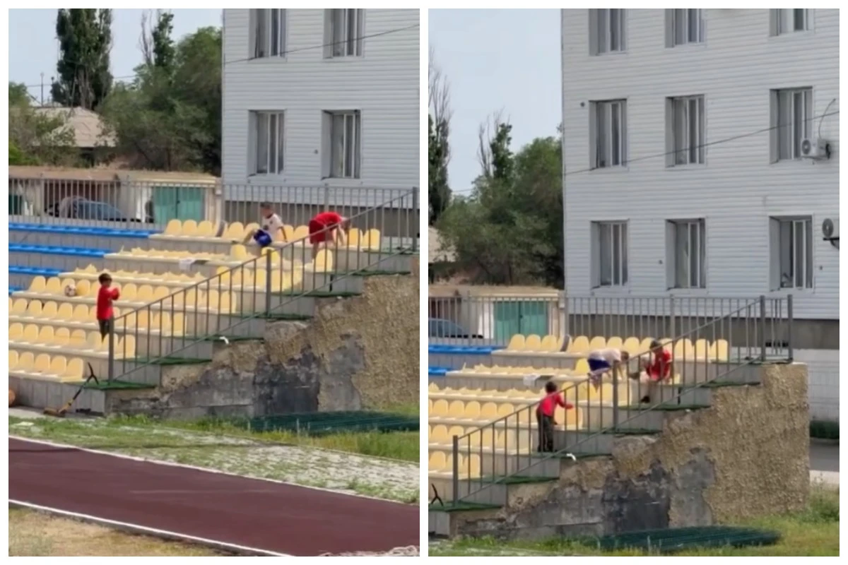 Сәтбаевта стадионды бүлдірген жасөспірімдердің ата-аналары жауапқа тартылды