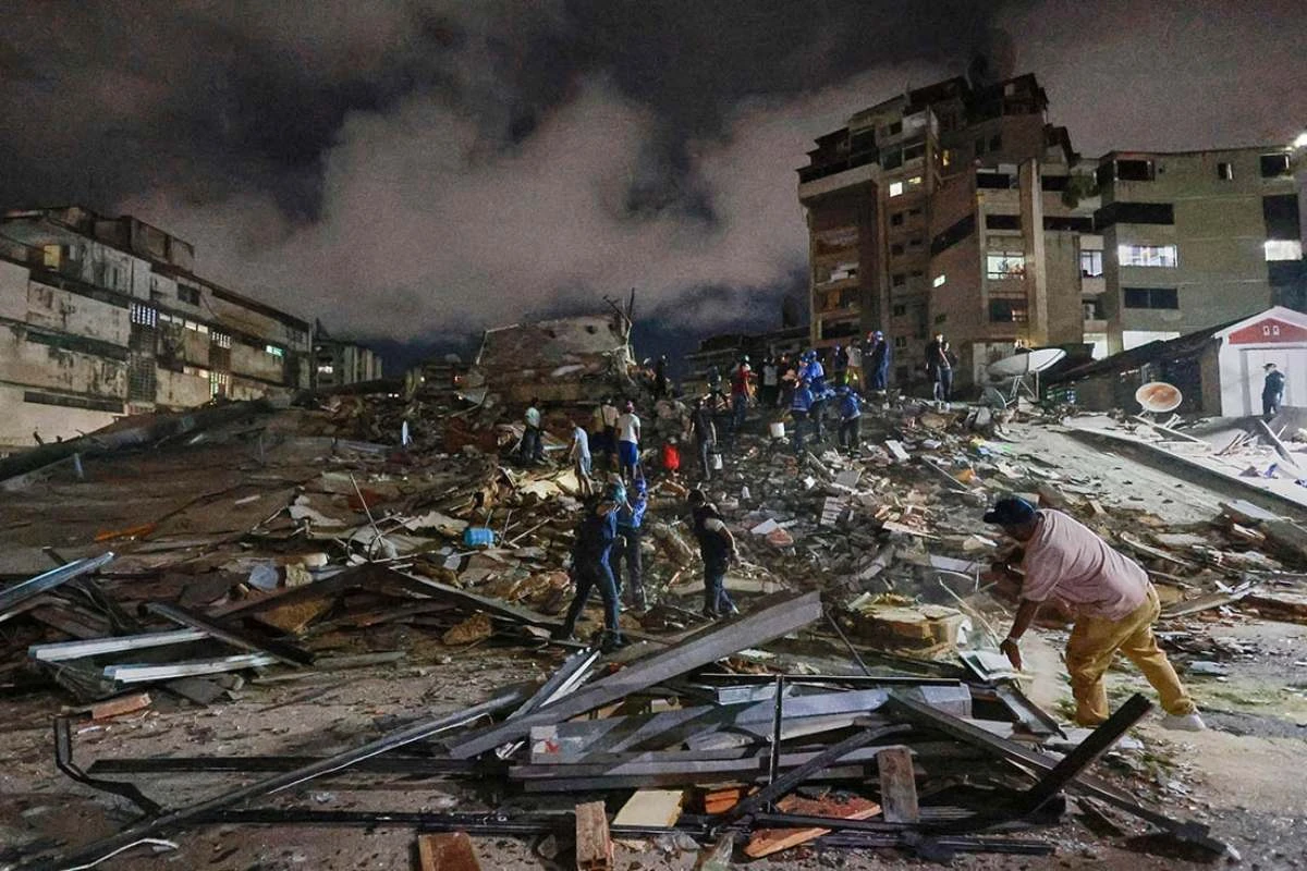 Венесуэладағы жойқын жер сілкінісінен қаза тапқандар саны 3,8 мыңнан асты