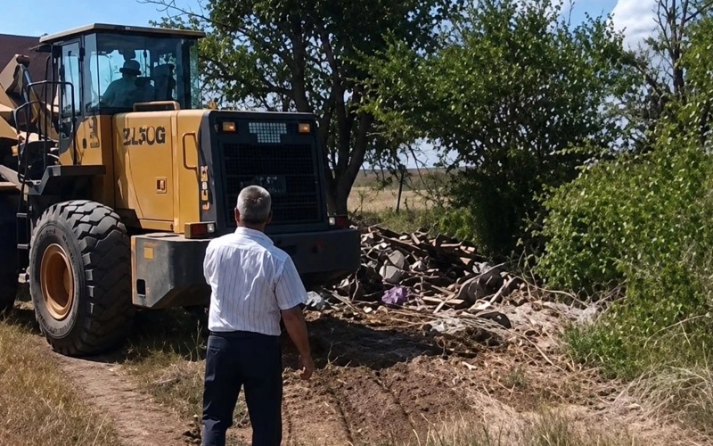 Далаға төгілген қоқыс үшін медициналық мекеме жауапқа тартылды